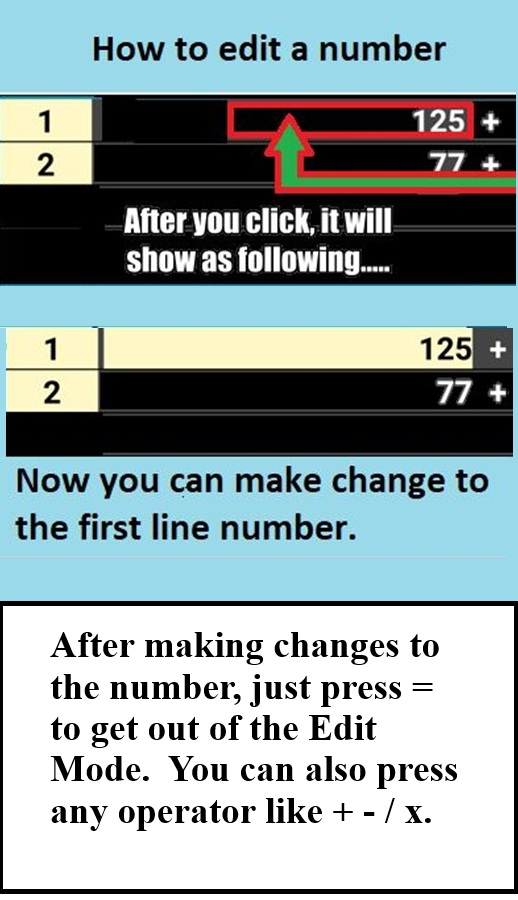 Edit Number Screenshot